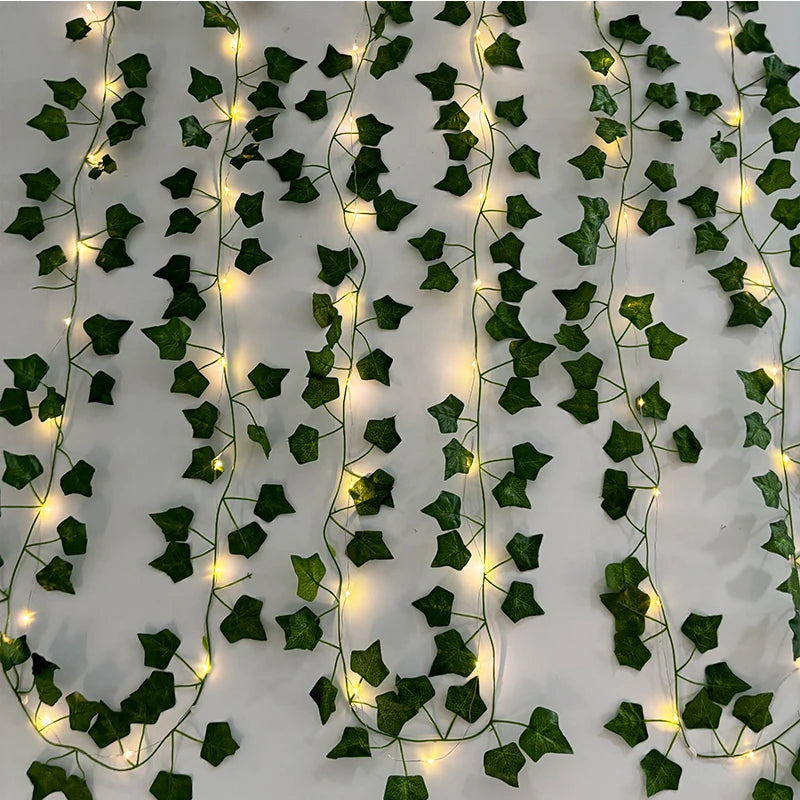 LED Ivy Plant wall vines 20 lights