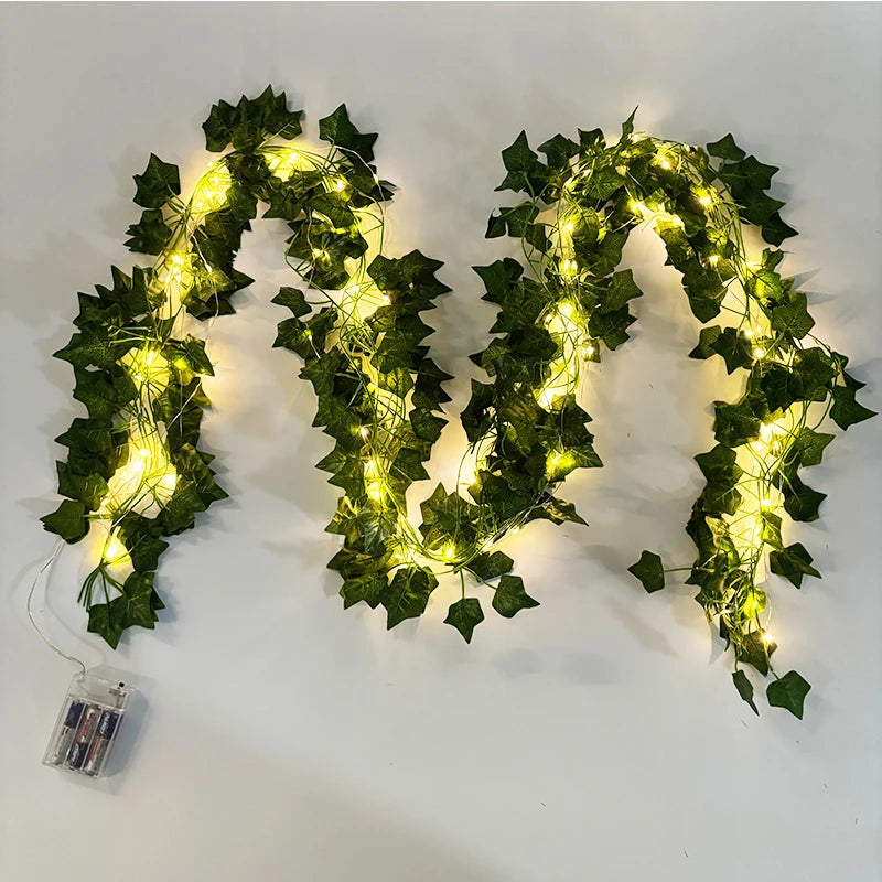 LED Ivy Plant wall vines 100 led